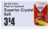Superior Crystal Salt