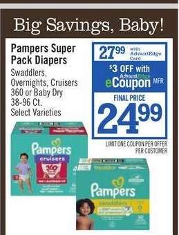 Pampers Super Pack Diapers