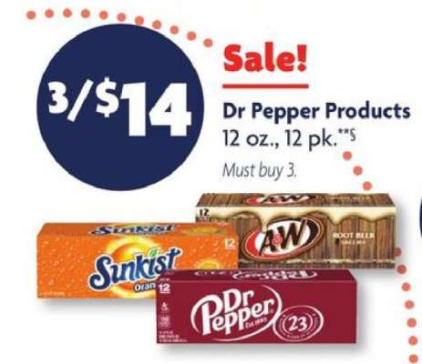 Dr Pepper Products*