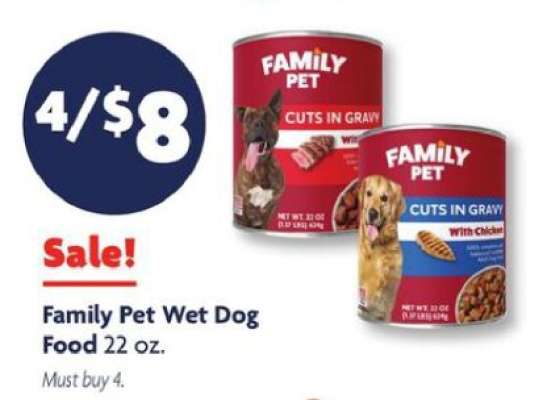 Family Pet Wet Dog Food