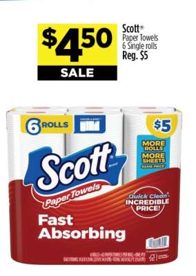 Scott Paper Towels