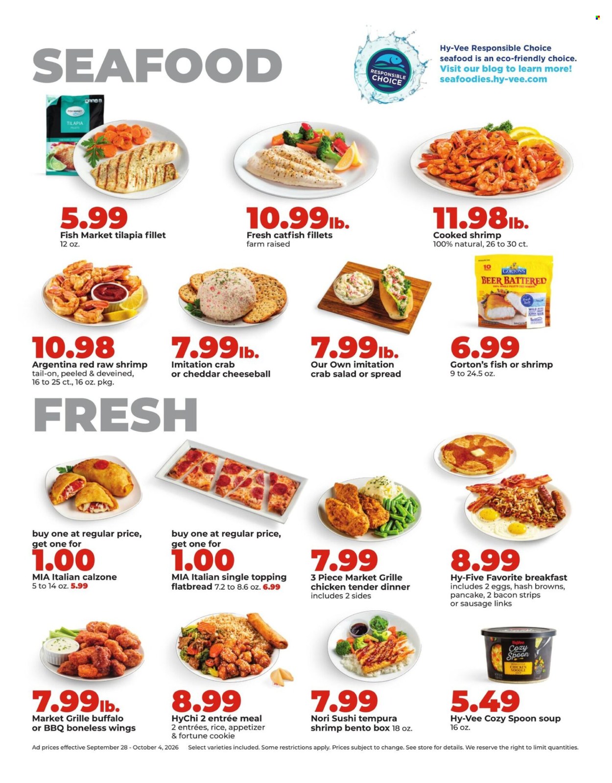 Hy-Vee ad  - 09.28.2026 - 10.04.2026. Page 15