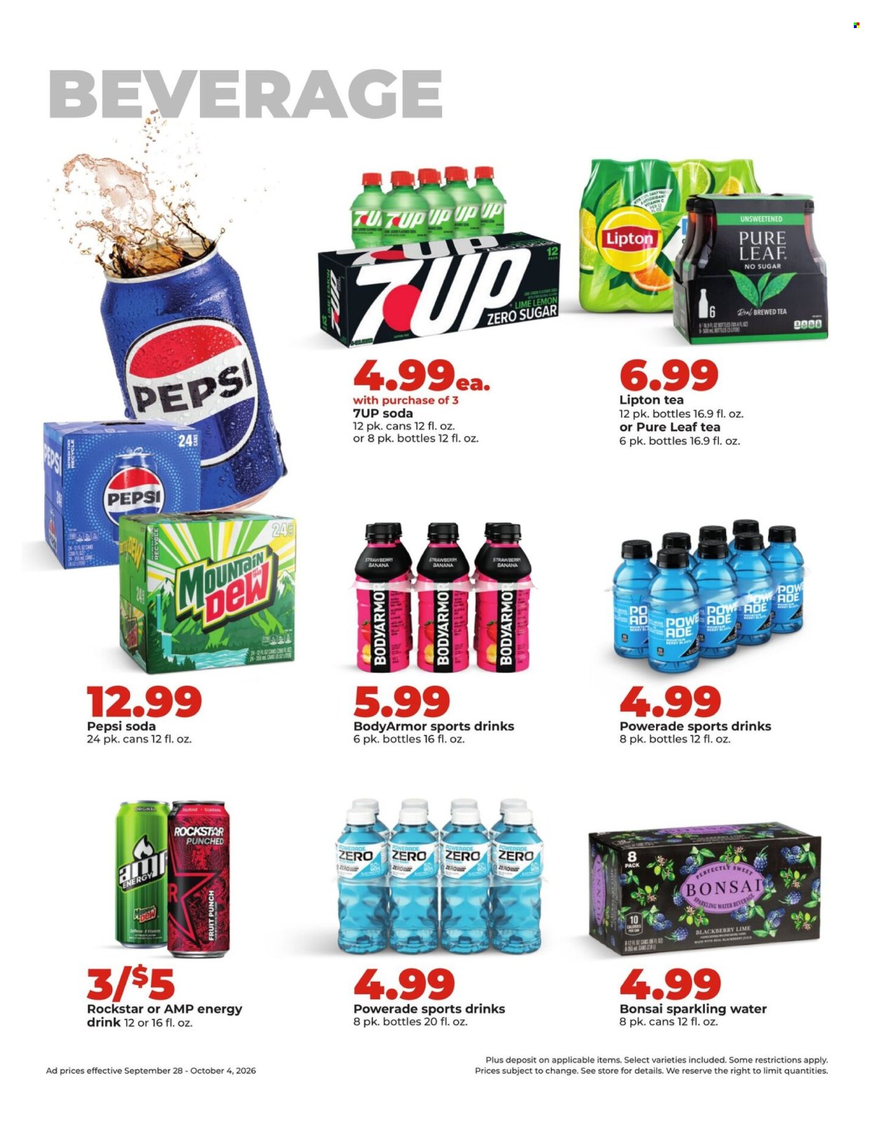 Hy-Vee ad  - 09.28.2026 - 10.04.2026. Page 25