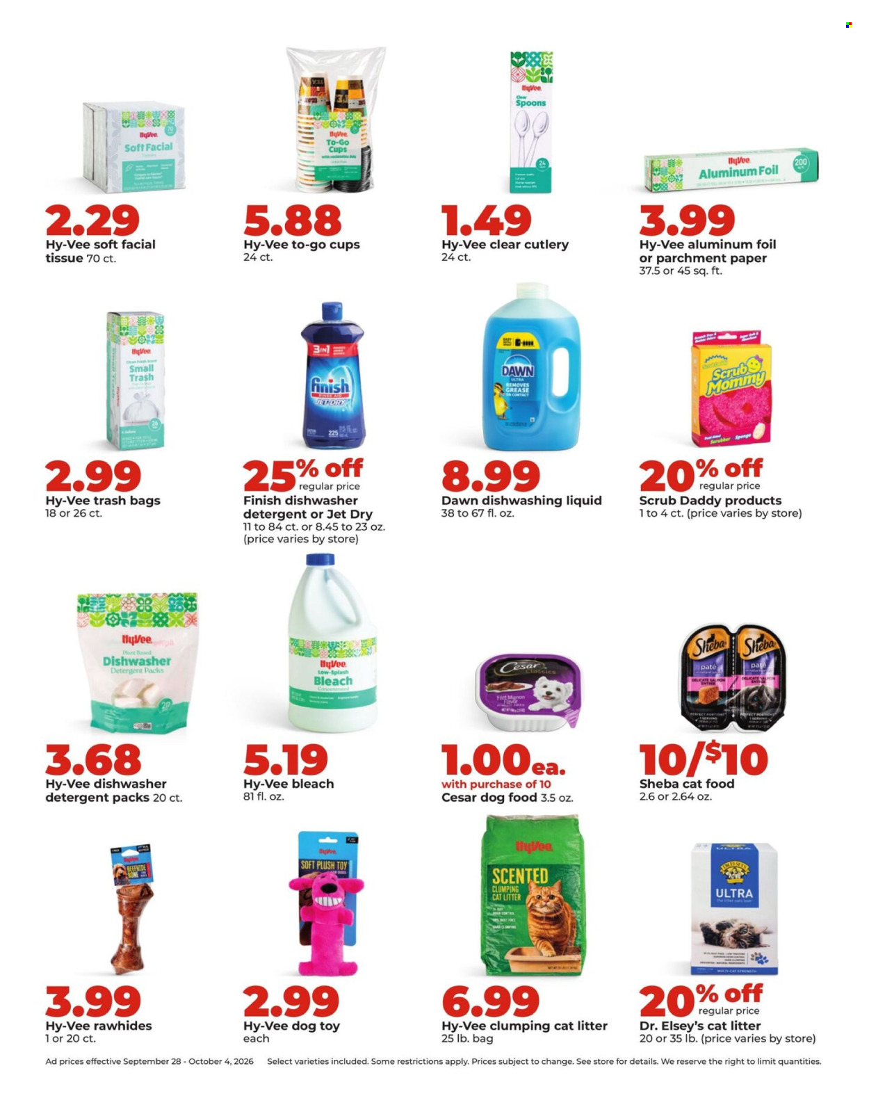 Hy-Vee ad  - 09.28.2026 - 10.04.2026. Page 33