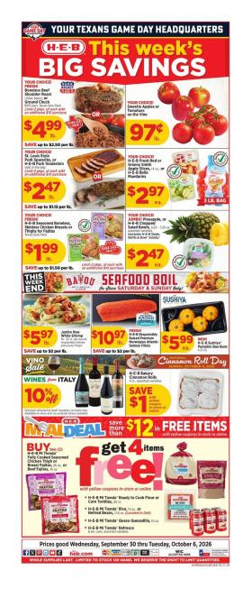 H-E-B - Weekly Ad