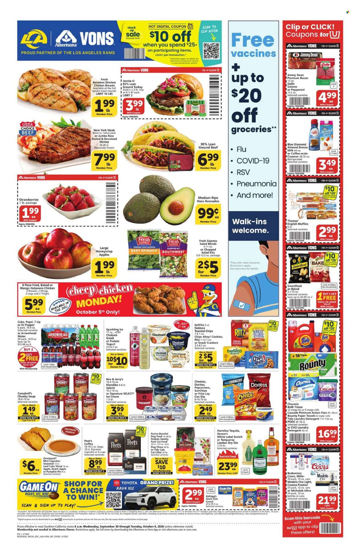Vons ad  - 09.30.2026 - 10.06.2026. Page 1