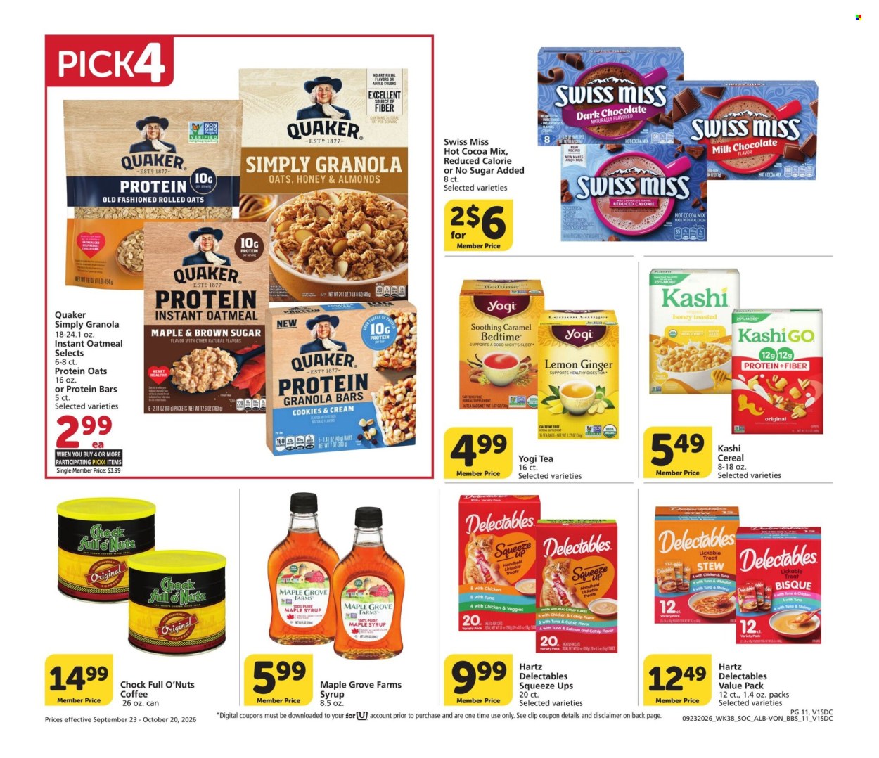 Vons ad  - 09.23.2026 - 10.20.2026. Page 11