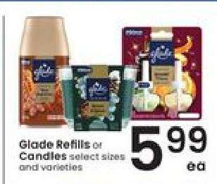 Glade Refills or Candles