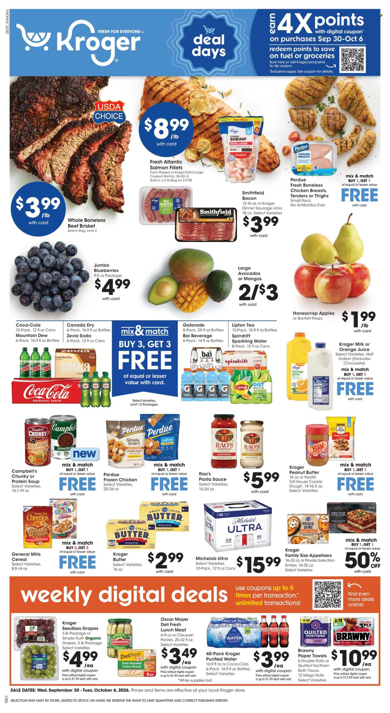 Kroger ad  - 09.30.2026 - 10.06.2026. Page 1
