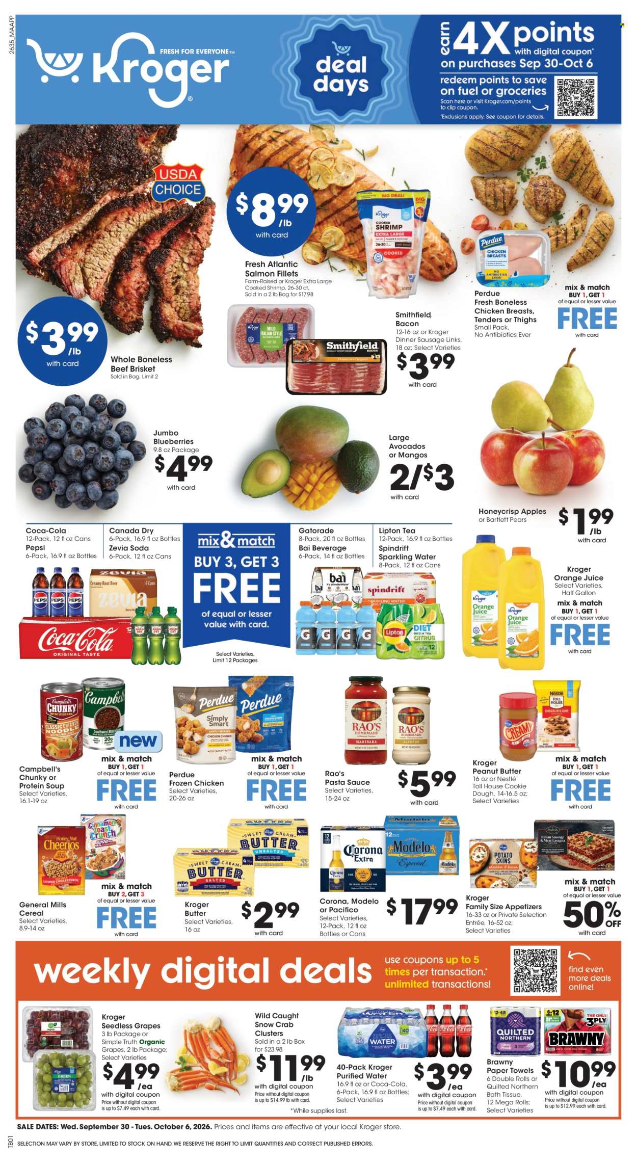 Kroger ad  - 09.30.2026 - 10.06.2026. Page 1