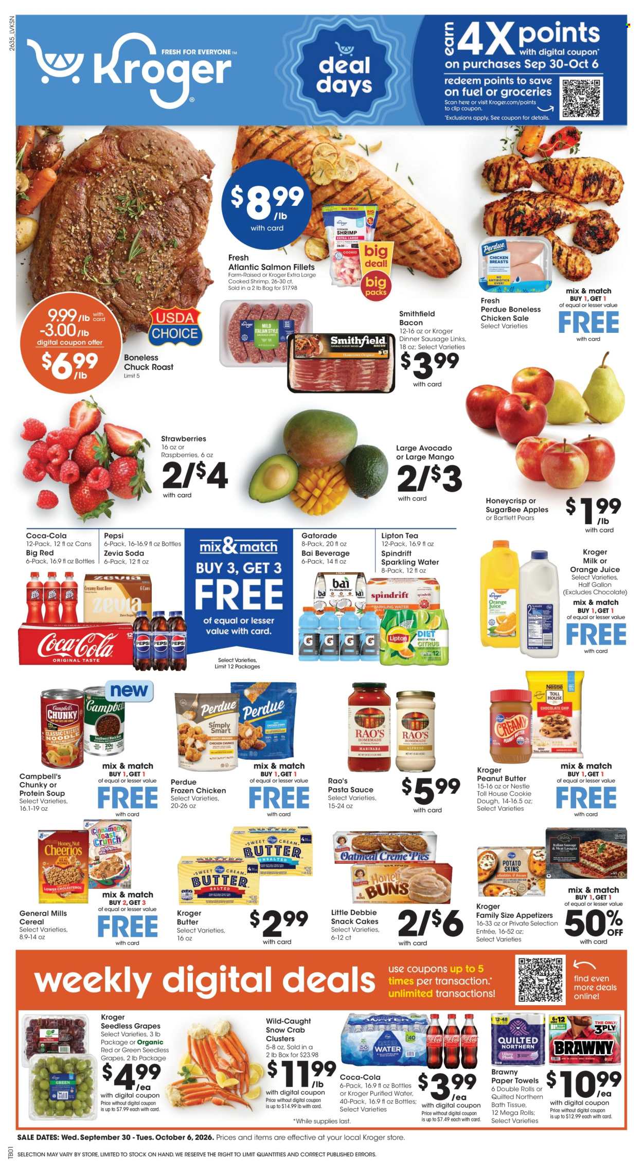 Kroger ad  - 09.30.2026 - 10.06.2026. Page 1
