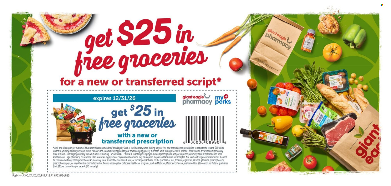 Giant Eagle ad  - 10.01.2026 - 10.07.2026. Page 12