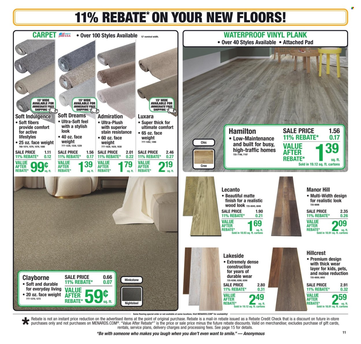Menards ad  - 10.01.2026 - 10.11.2026. Page 16