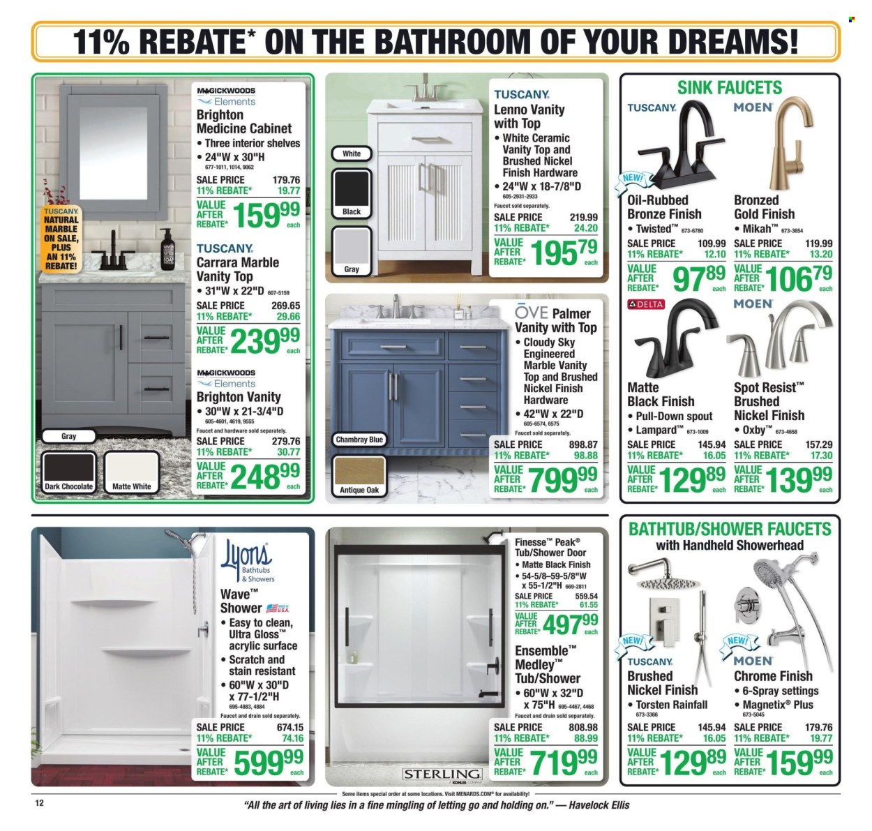 Menards ad  - 10.01.2026 - 10.11.2026. Page 18