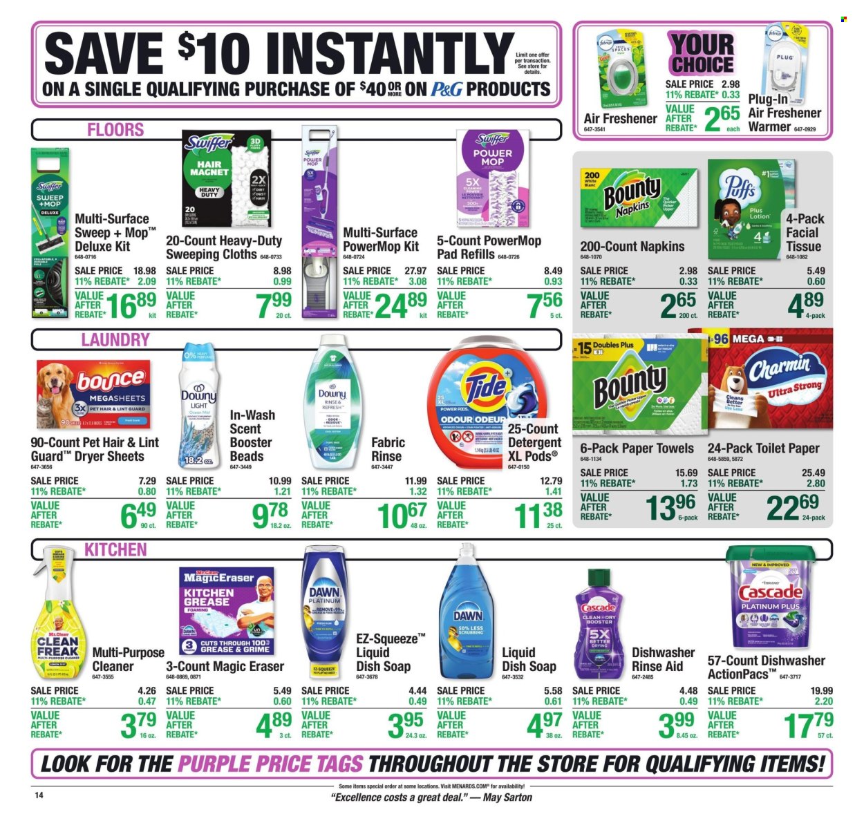 Menards ad  - 10.01.2026 - 10.11.2026. Page 20