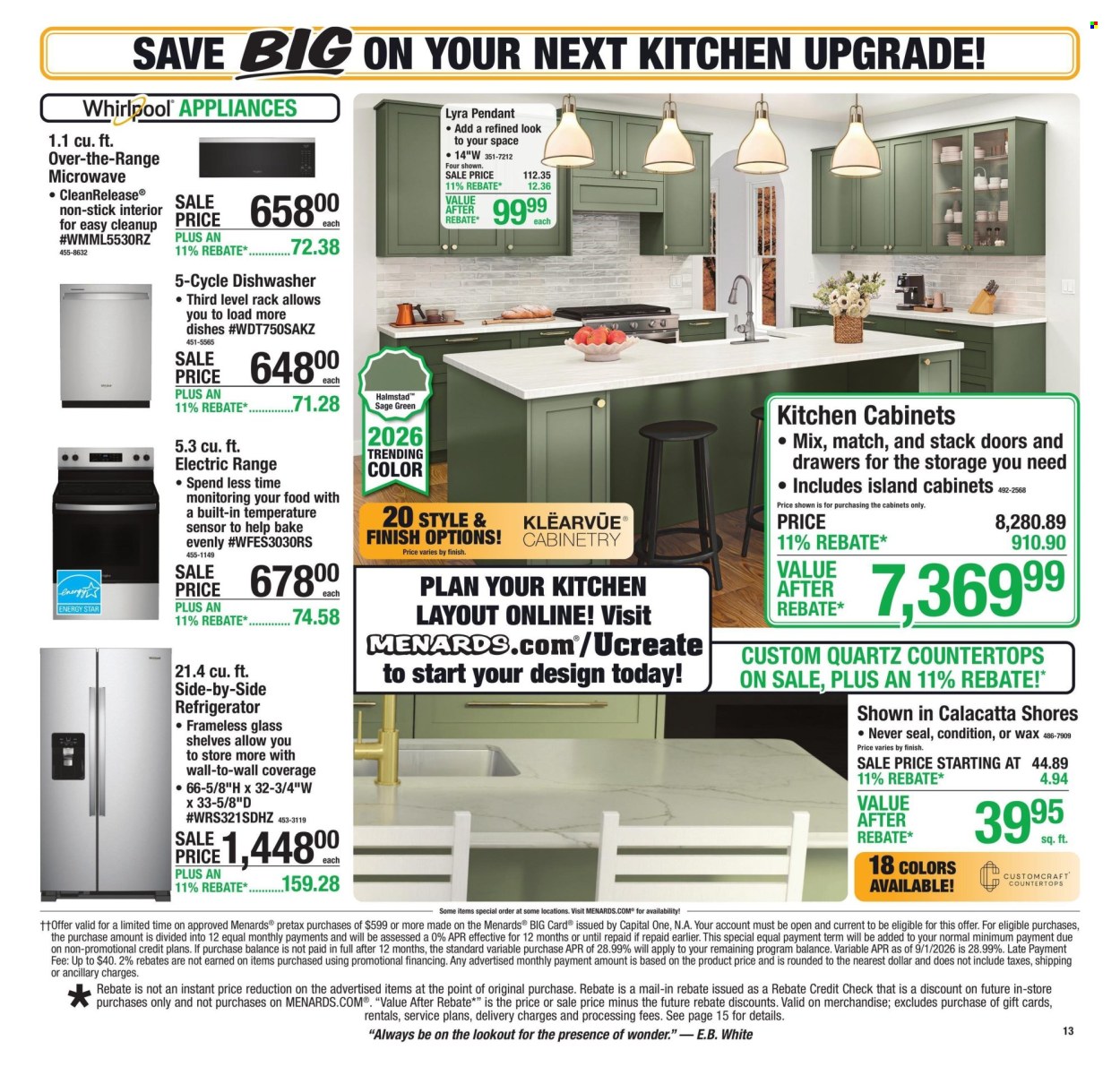 Menards ad  - 10.01.2026 - 10.11.2026. Page 19