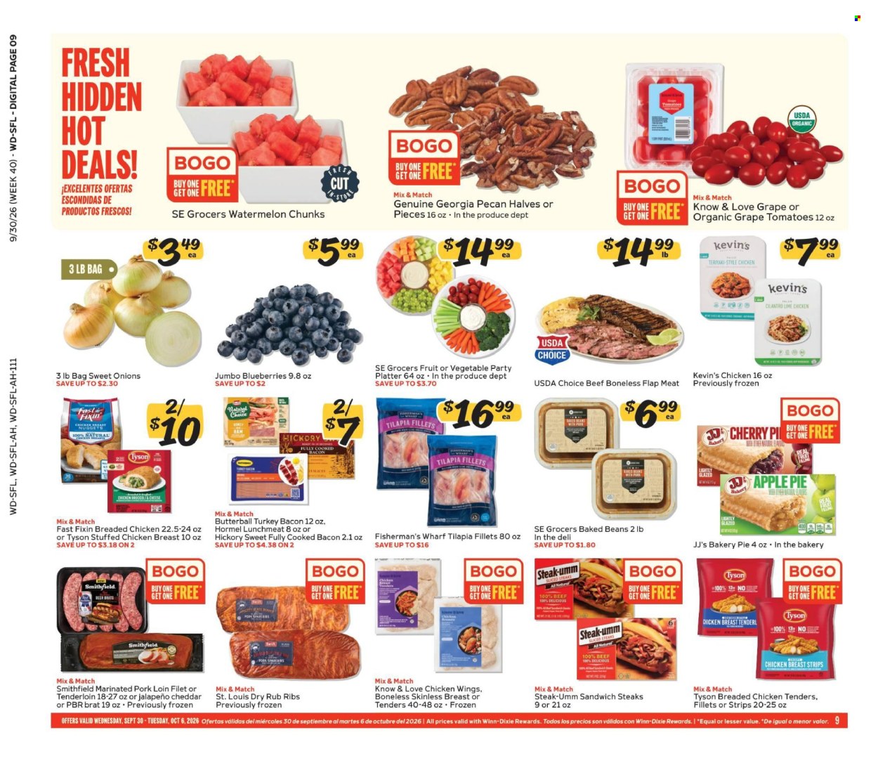 Winn Dixie ad  - 09.30.2026 - 10.06.2026. Page 9