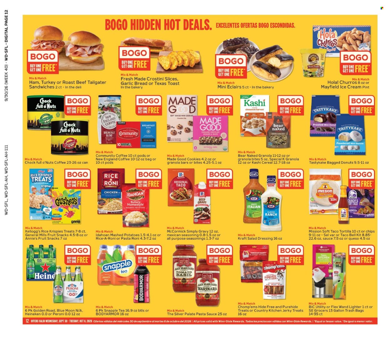 Winn Dixie ad  - 09.30.2026 - 10.06.2026. Page 12