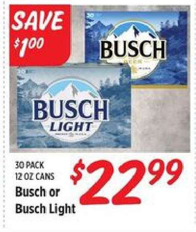 Busch or Busch Light