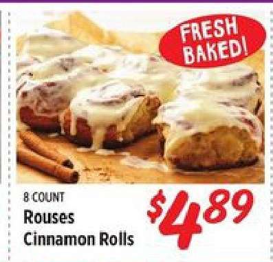 Rouses Cinnamon Rolls
