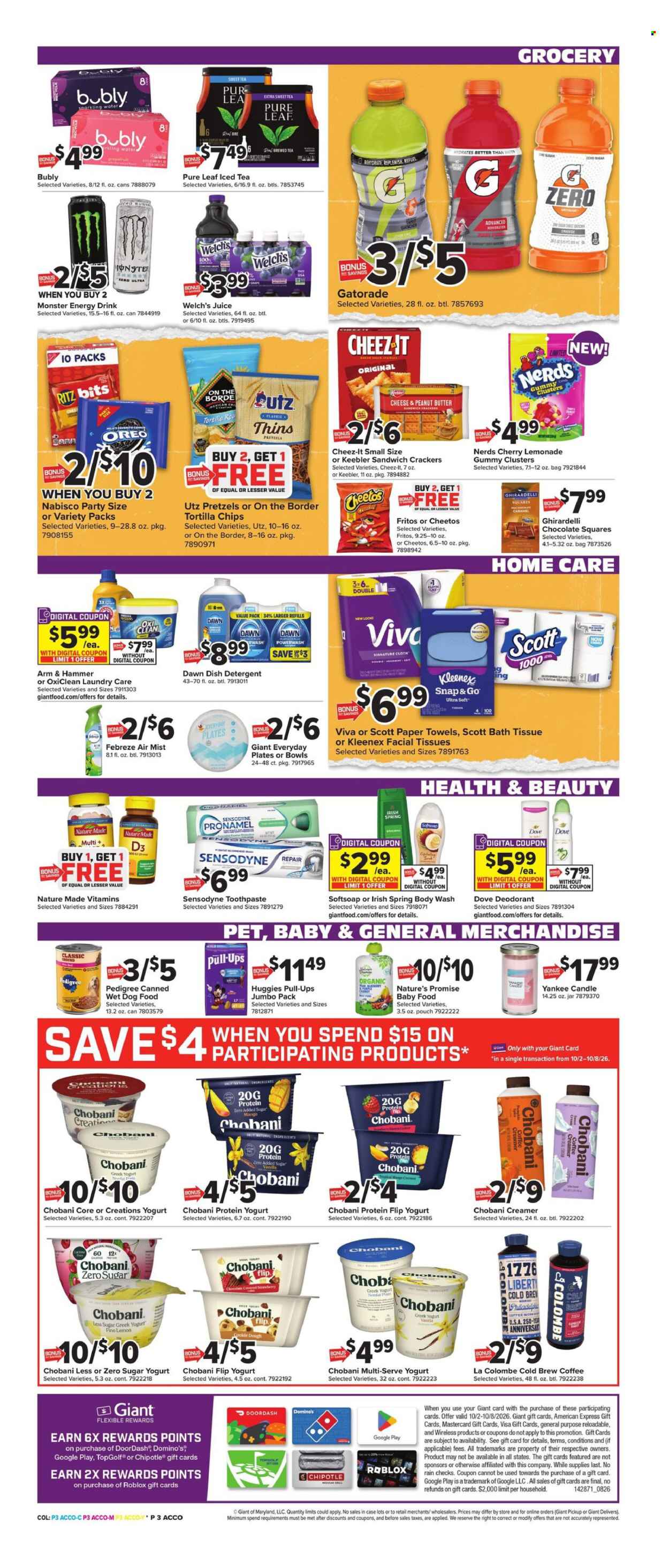 Giant Food ad  - 10.02.2026 - 10.08.2026. Page 3
