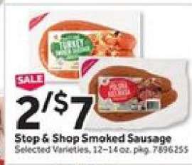 Stop & Shop Smoked Sausage