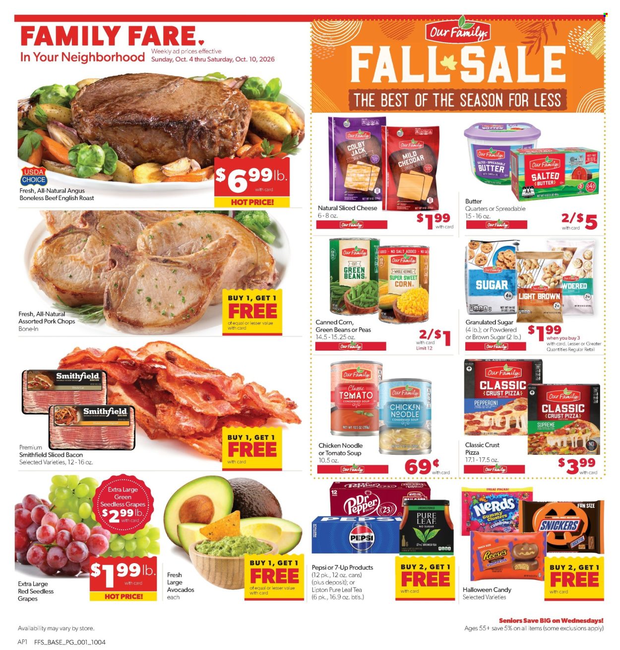 Family Fare ad  - 10.04.2026 - 10.10.2026. Page 1