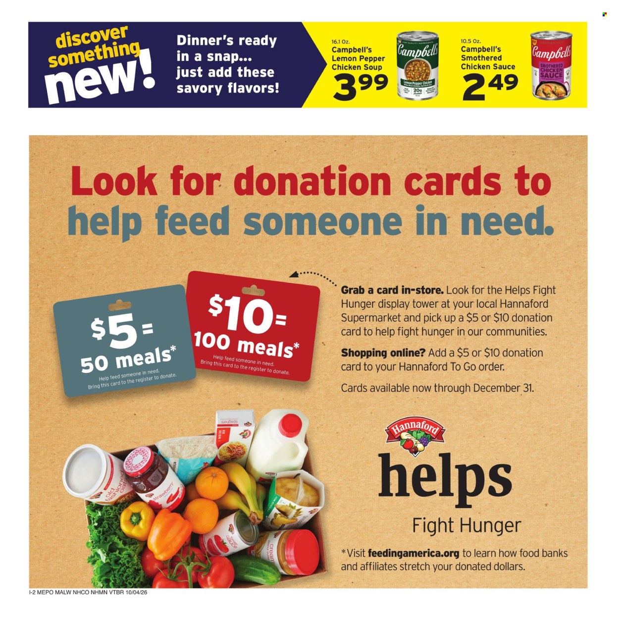 Hannaford ad  - 10.04.2026 - 10.10.2026. Page 10