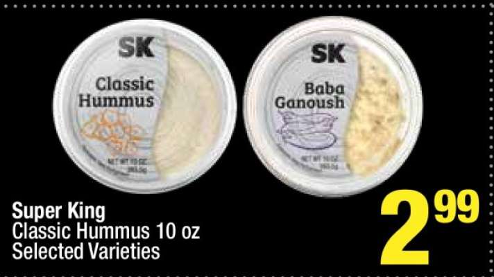 Super King Classic Hummus
