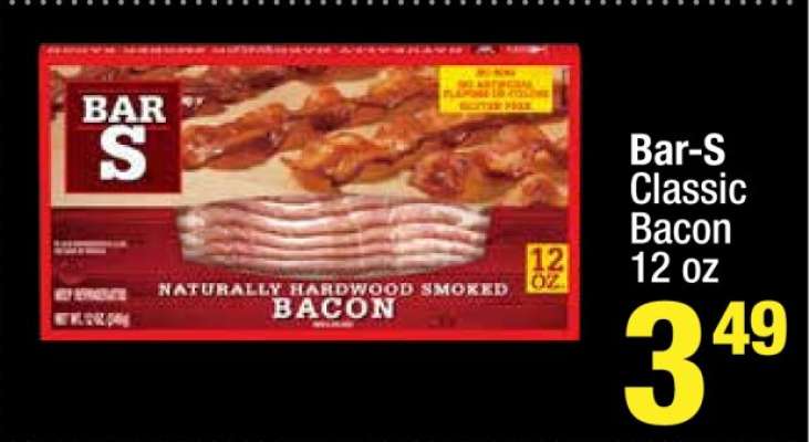 Bar-S Classic Bacon 12 oz