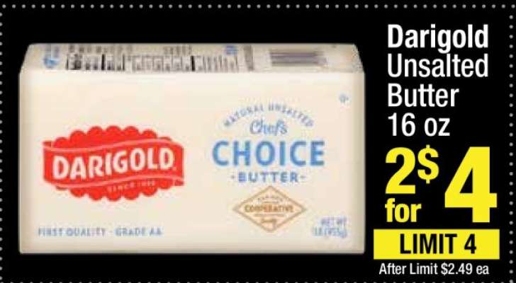 Darigold Unsalted Butter