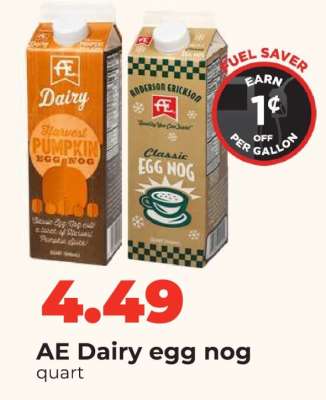 AE Dairy egg nog