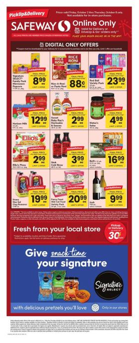 Safeway - Bonus Online Savings