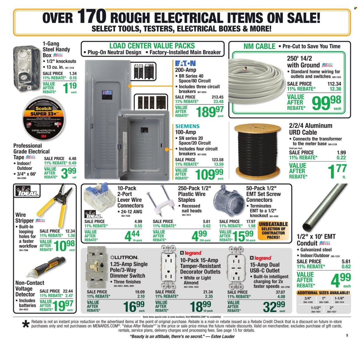 Menards ad  - 10.01.2026 - 10.11.2026. Page 7