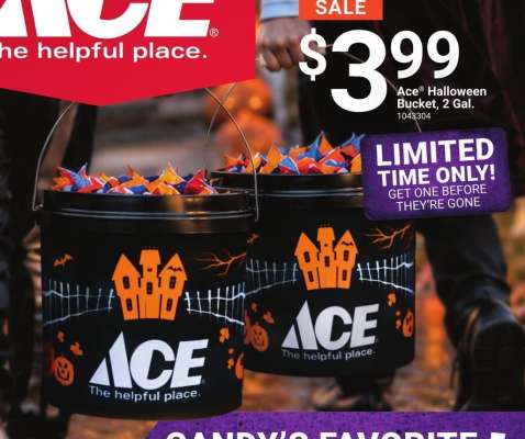 Ace Halloween Bucket