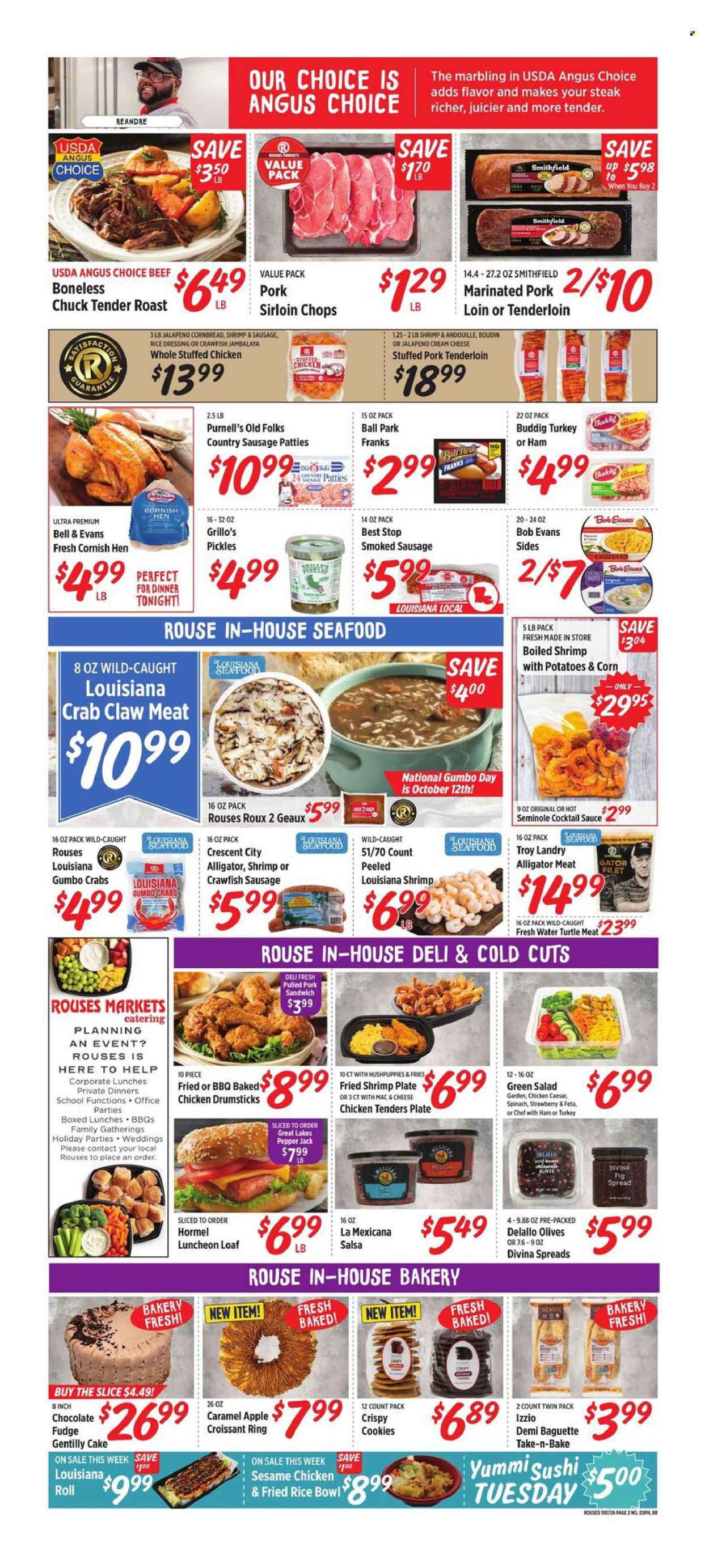 Rouses Markets ad  - 10.07.2026 - 10.14.2026. Page 5