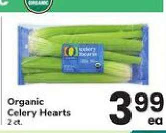 Organic Celery Hearts