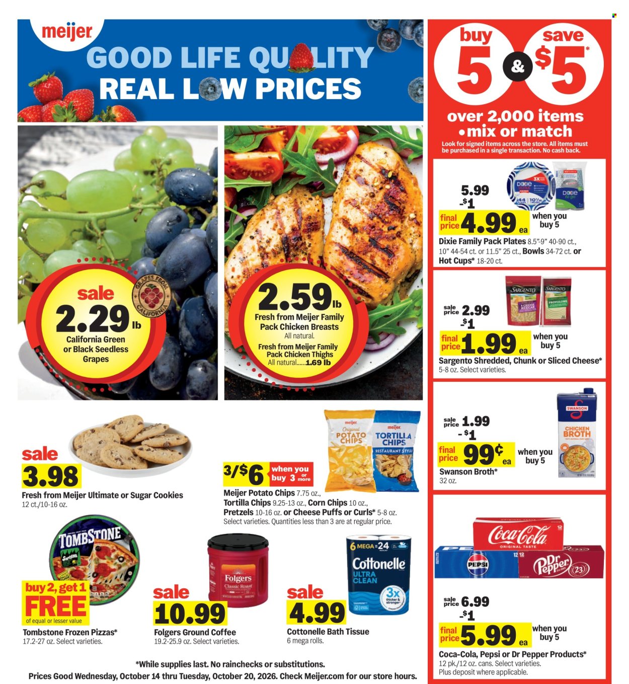 Meijer ad  - 10.14.2026 - 10.20.2026. Page 1