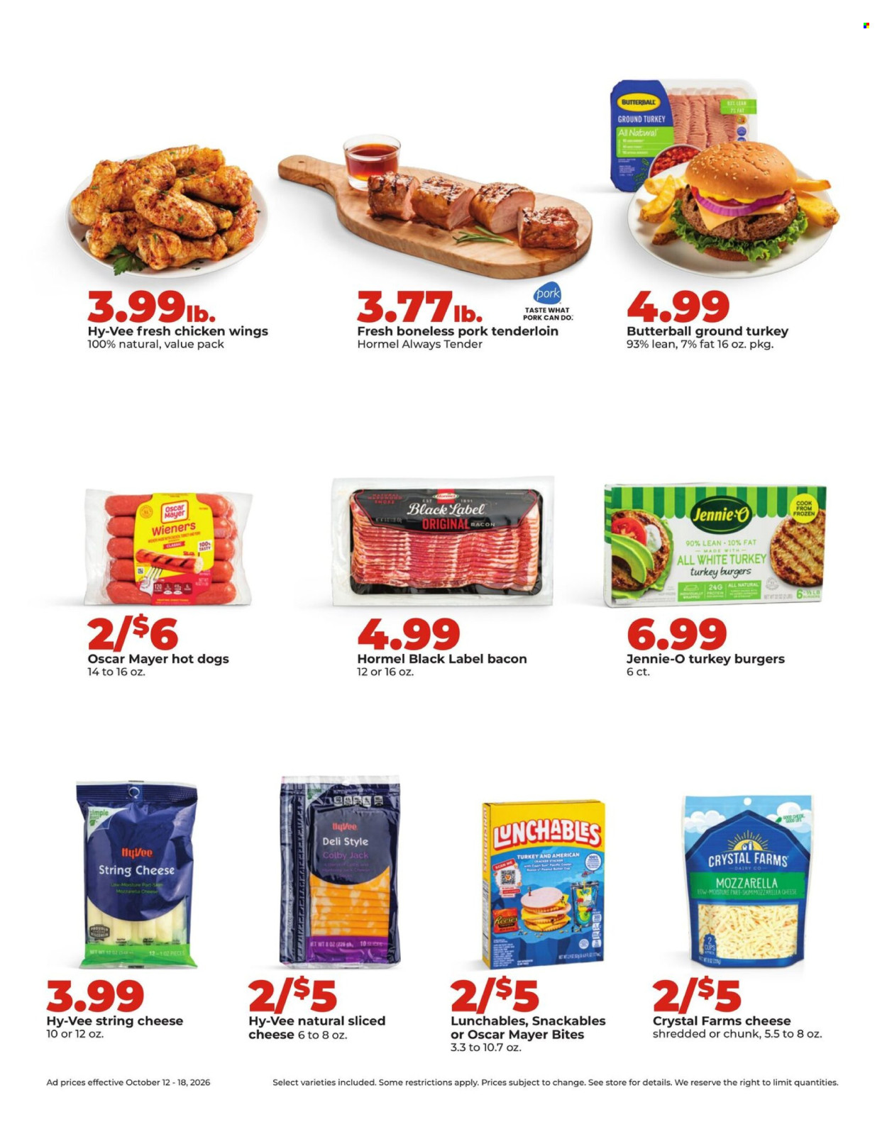 Hy-Vee ad  - 10.12.2026 - 10.18.2026. Page 13