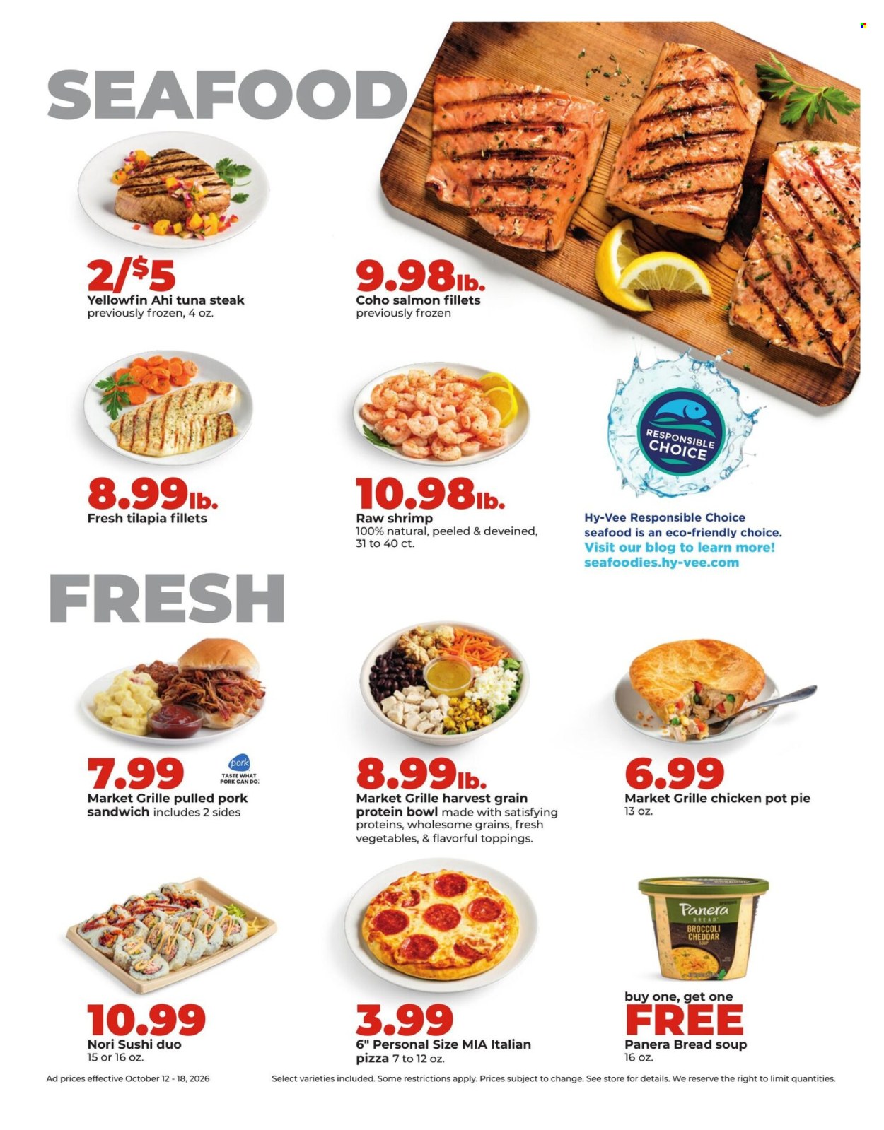 Hy-Vee ad  - 10.12.2026 - 10.18.2026. Page 16