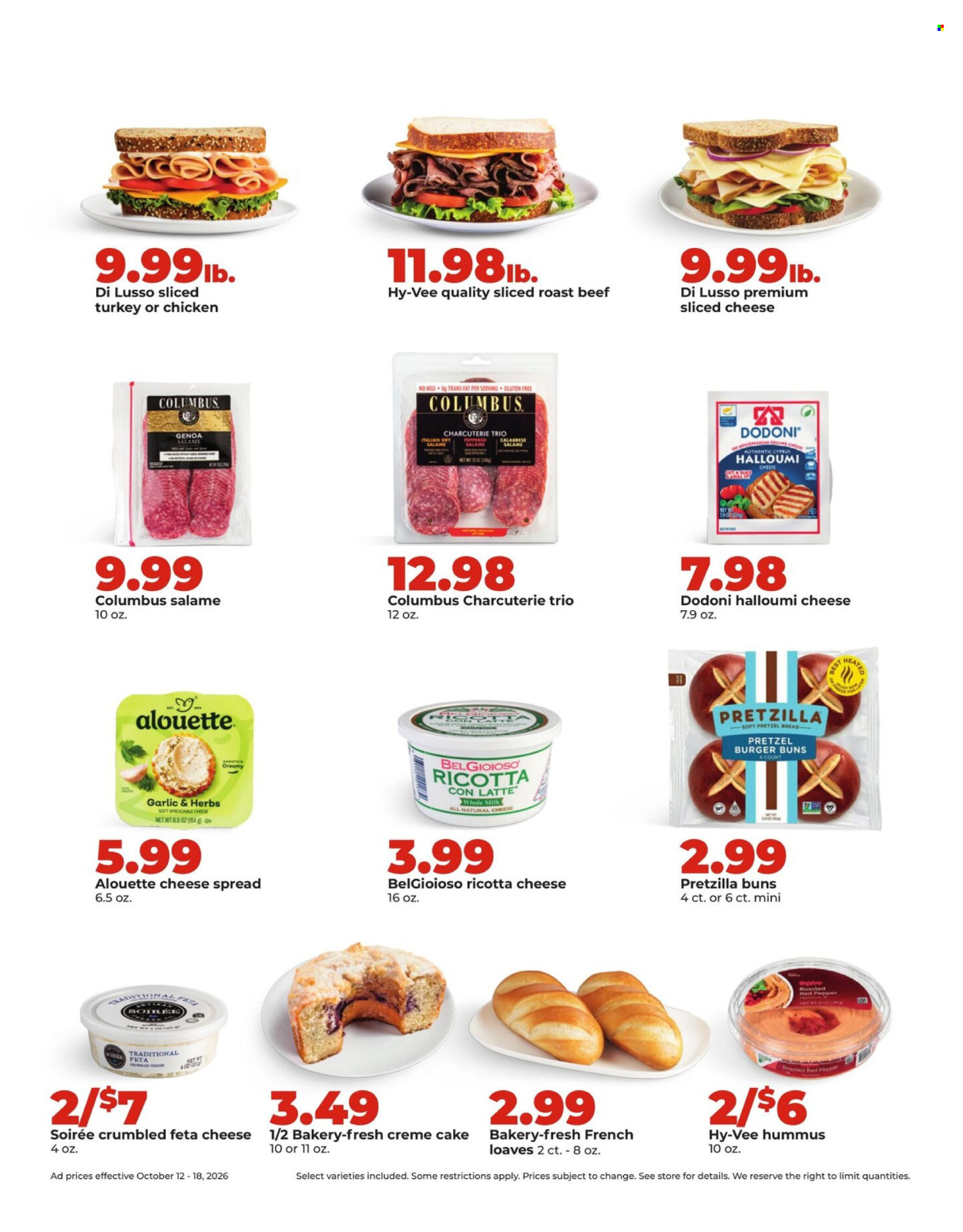 Hy-Vee ad  - 10.12.2026 - 10.18.2026. Page 17