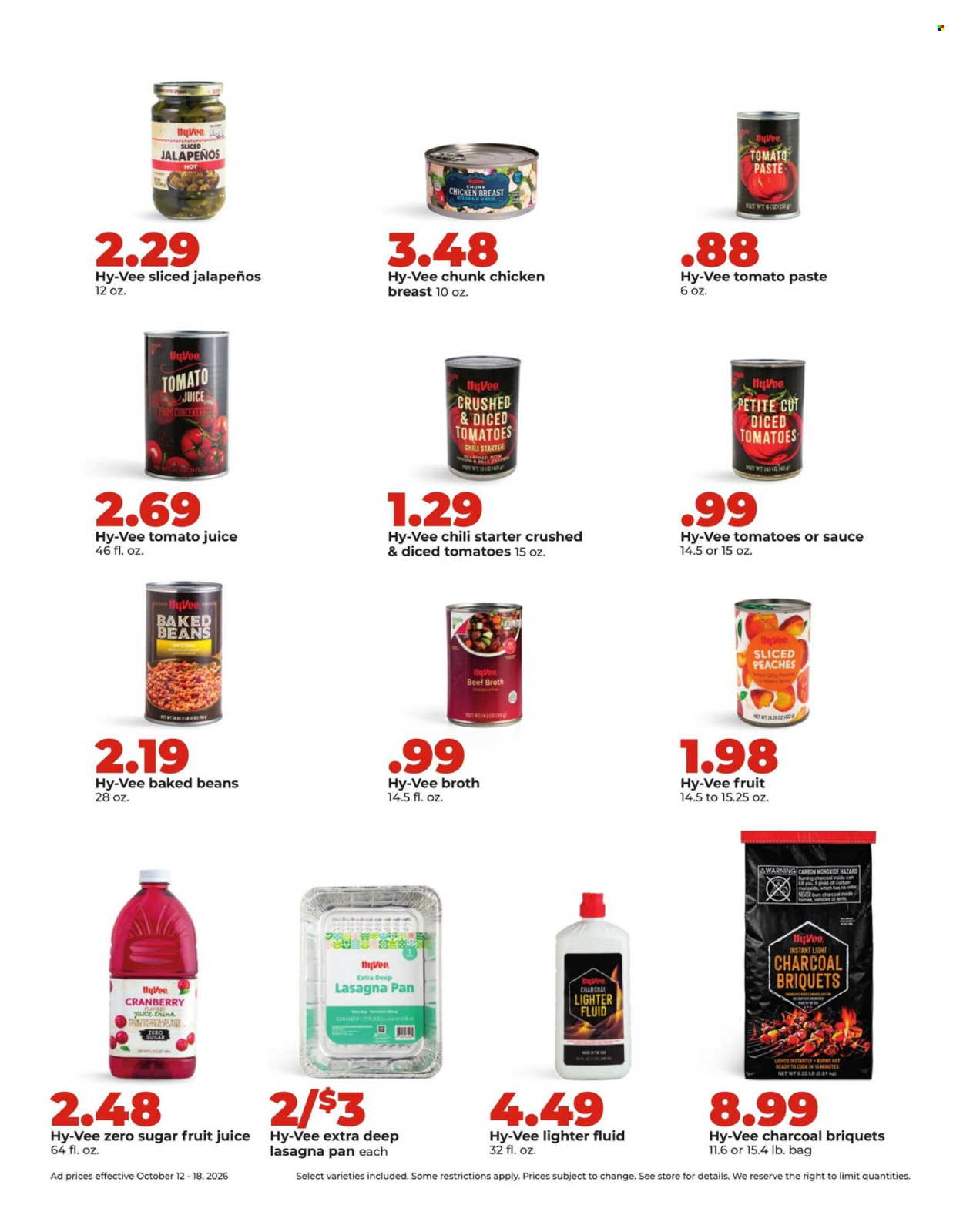 Hy-Vee ad  - 10.12.2026 - 10.18.2026. Page 21