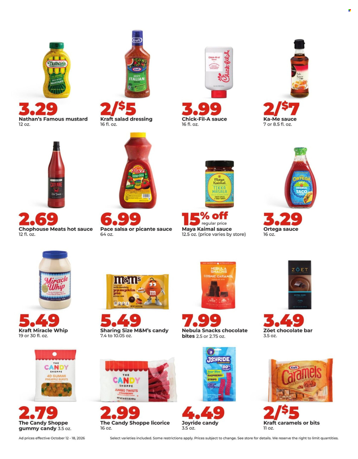 Hy-Vee ad  - 10.12.2026 - 10.18.2026. Page 26