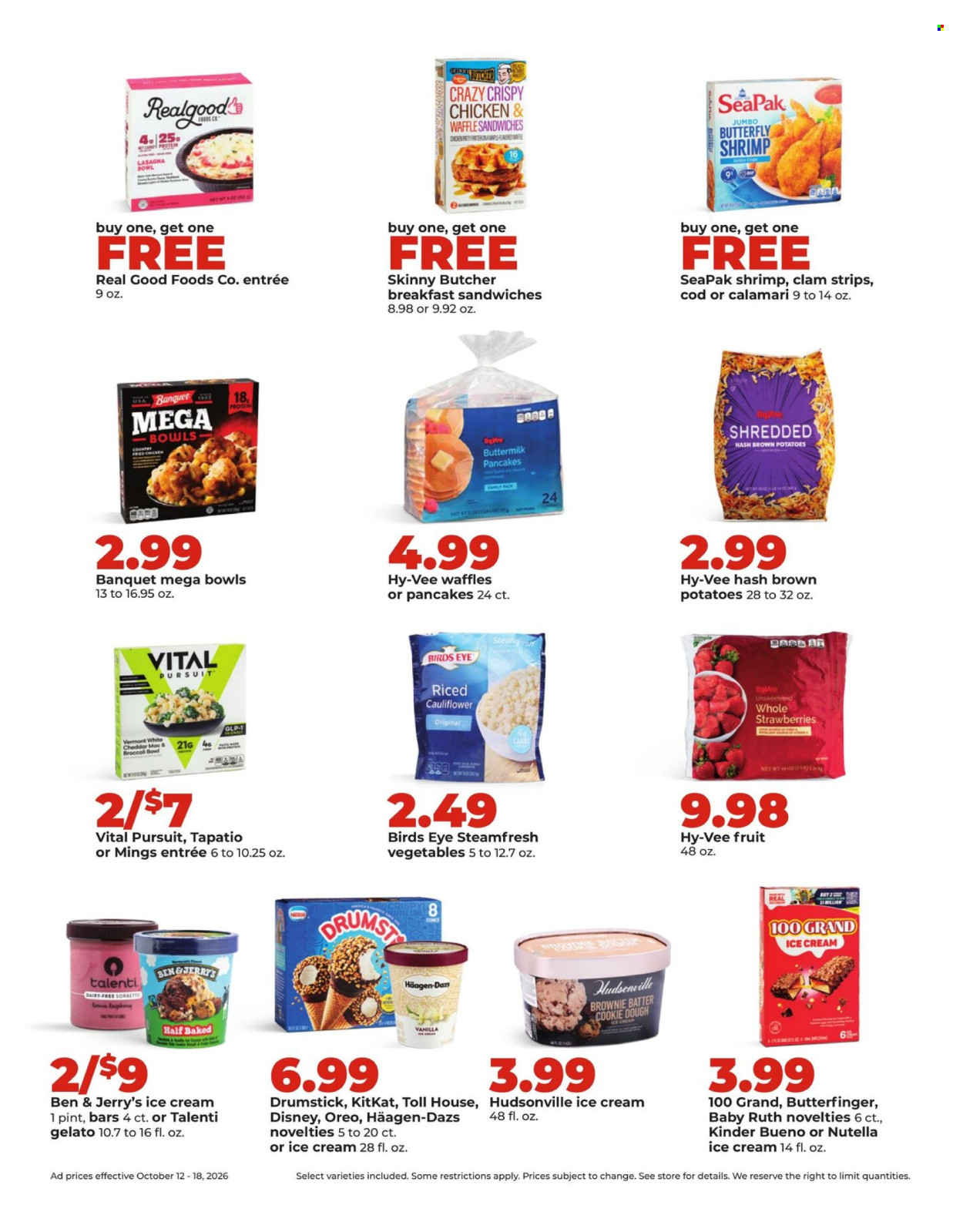 Hy-Vee ad  - 10.12.2026 - 10.18.2026. Page 30