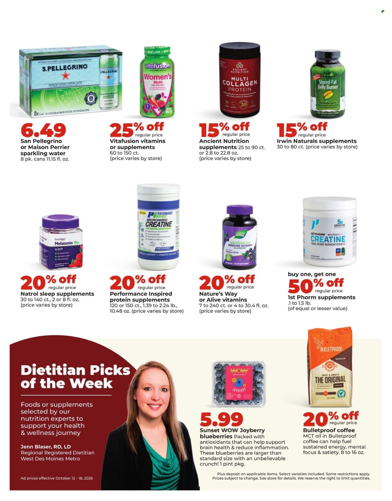 Hy-Vee ad  - 10.12.2026 - 10.18.2026. Page 34