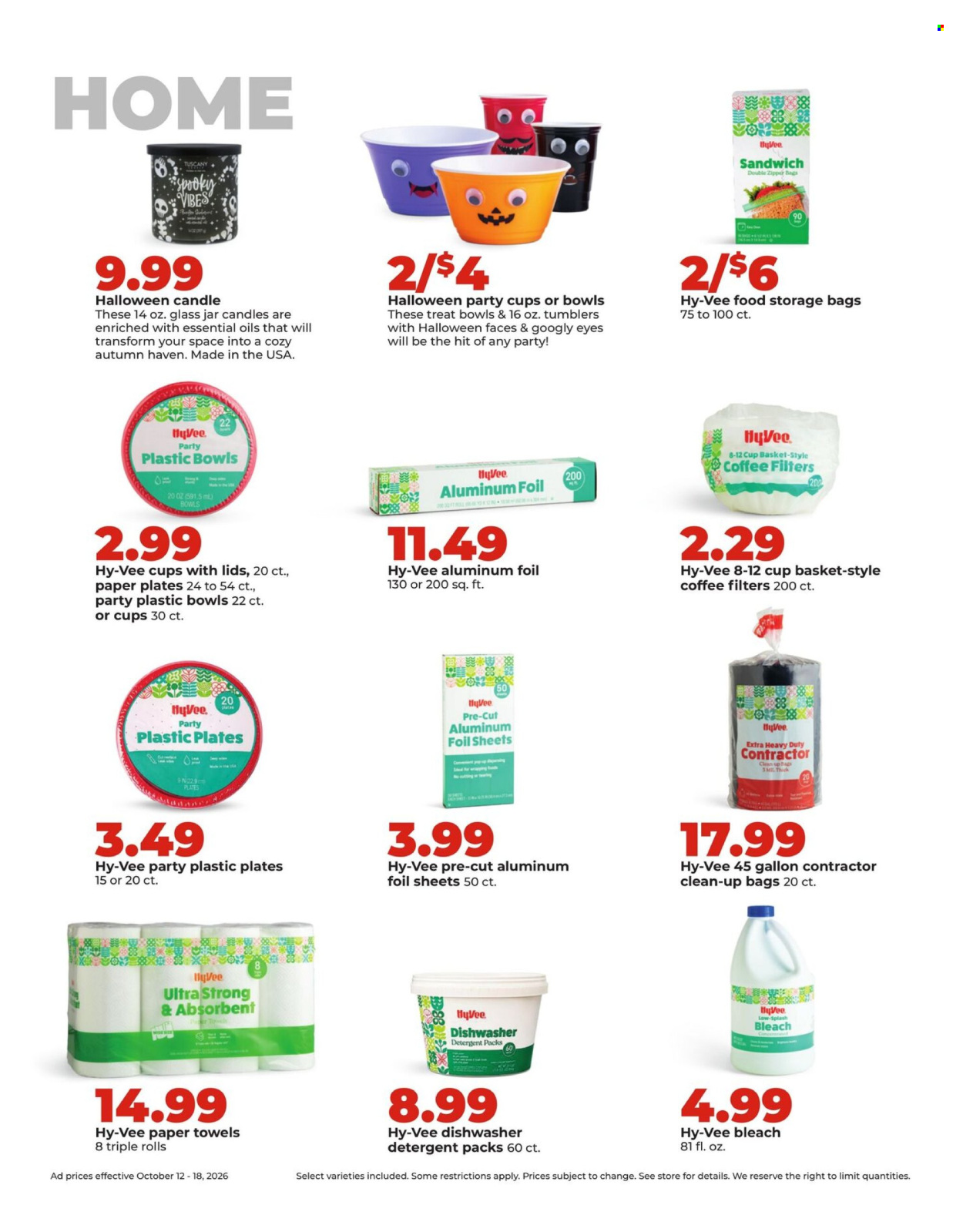 Hy-Vee ad  - 10.12.2026 - 10.18.2026. Page 35