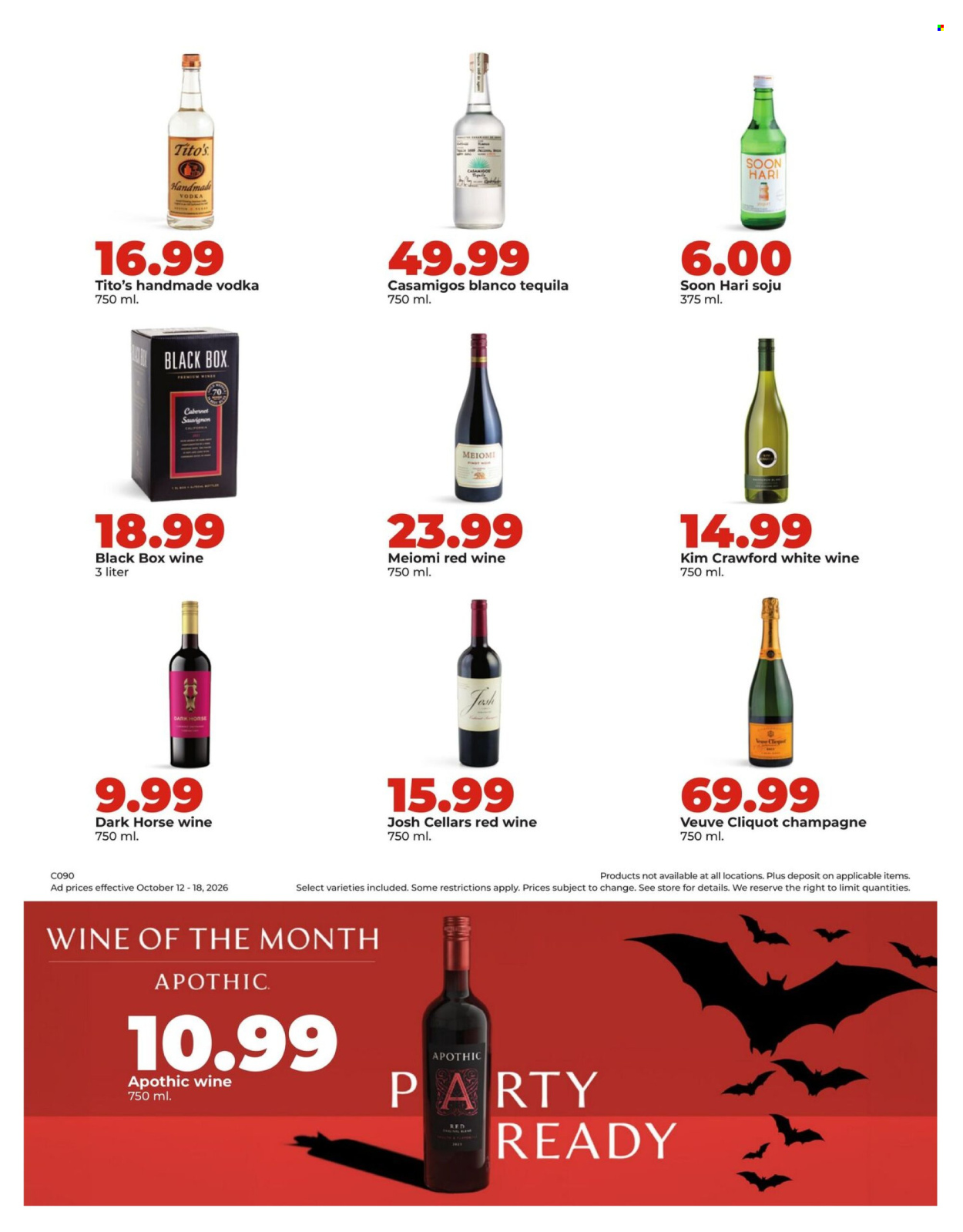 Hy-Vee ad  - 10.12.2026 - 10.18.2026. Page 43
