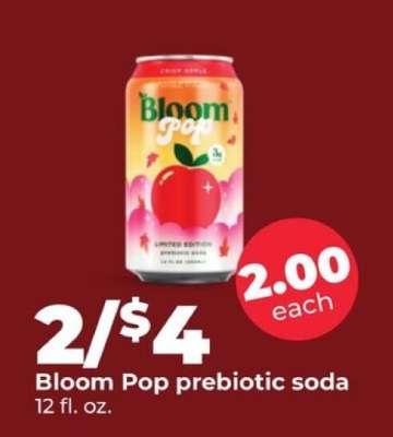 BLOOM POP PREBIOTIC SODA