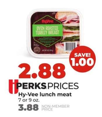 Hy-Vee lunch meat