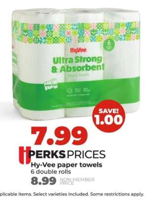 Hy-Vee paper towels